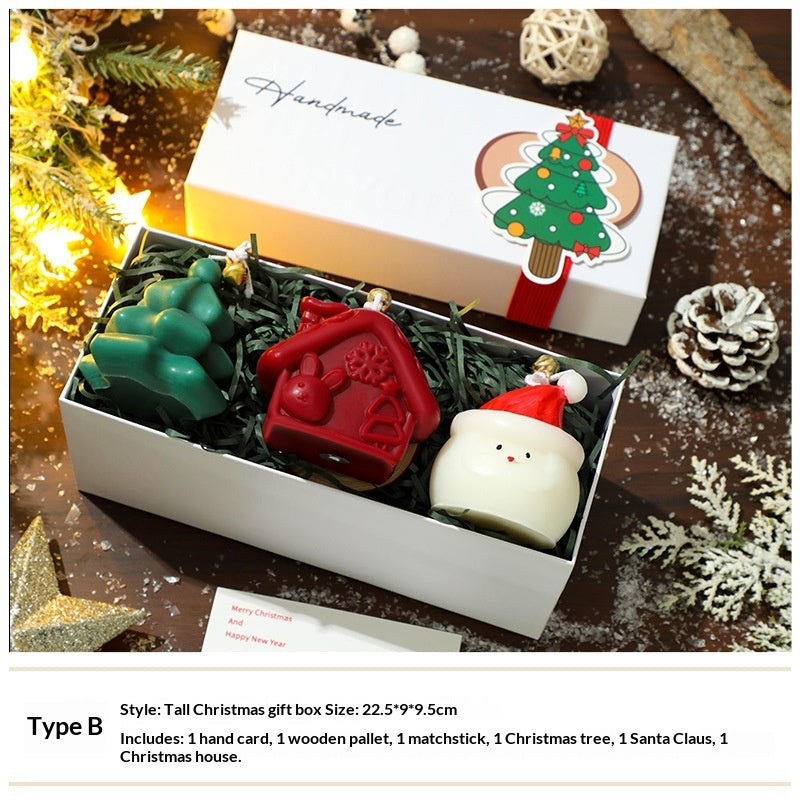 Christmas Candle Gift Sets - Aromatherapy Holiday Decorations & High-End Gift Boxes