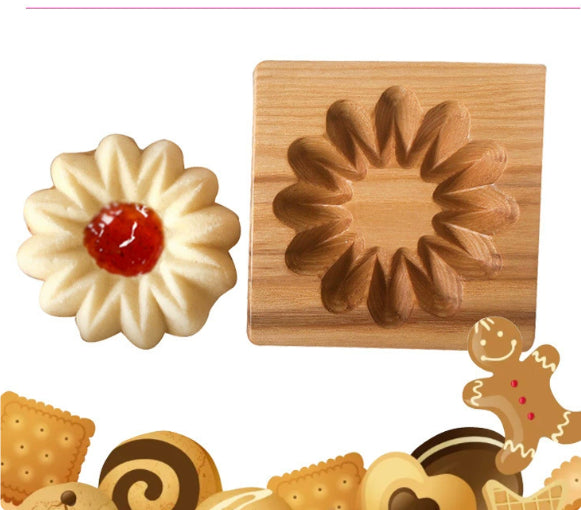 Cookie Cutter & Stamp Set for Baking - Provance Rose Style, Multiple Variants