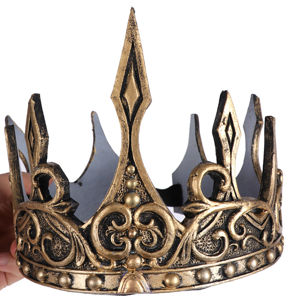 King's Crown Headdress – Stage Performance Props