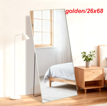 Rectangle Full Length Standing Mirror - Shatterproof Floor Mirror