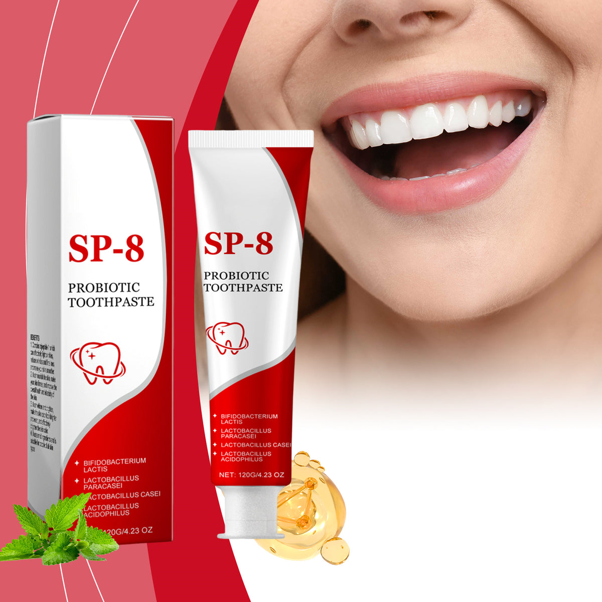 Probiotic Whitening Toothpaste 120g