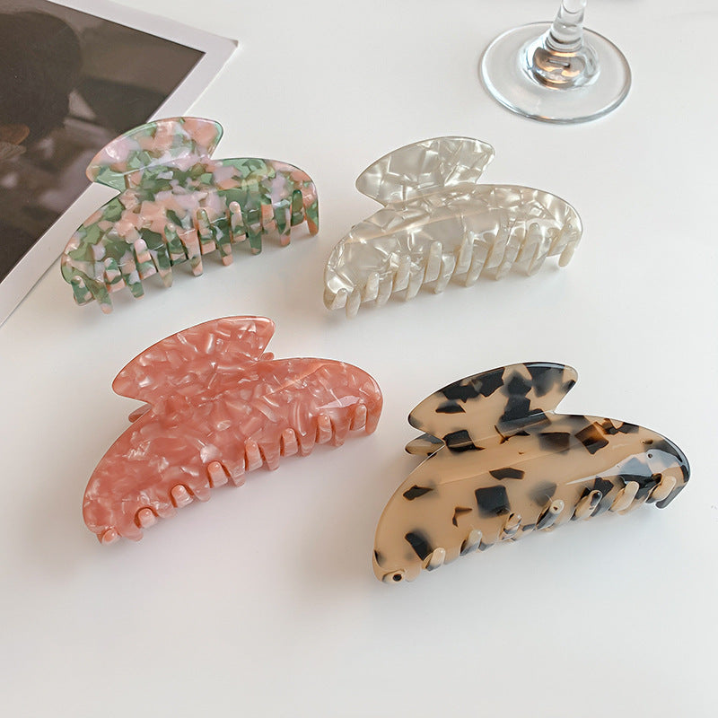 High-End Leopard Print Hair Clip for Stylish Hair Accessories