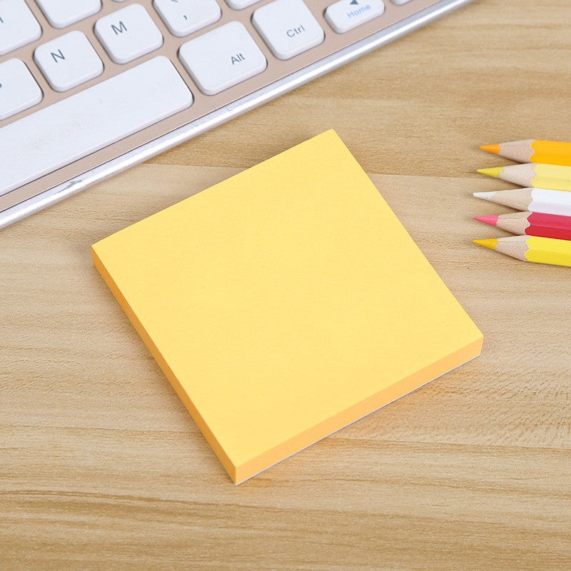 Fluorescent Color Sticky Notes Set - 100 Pages Home Office Supplies