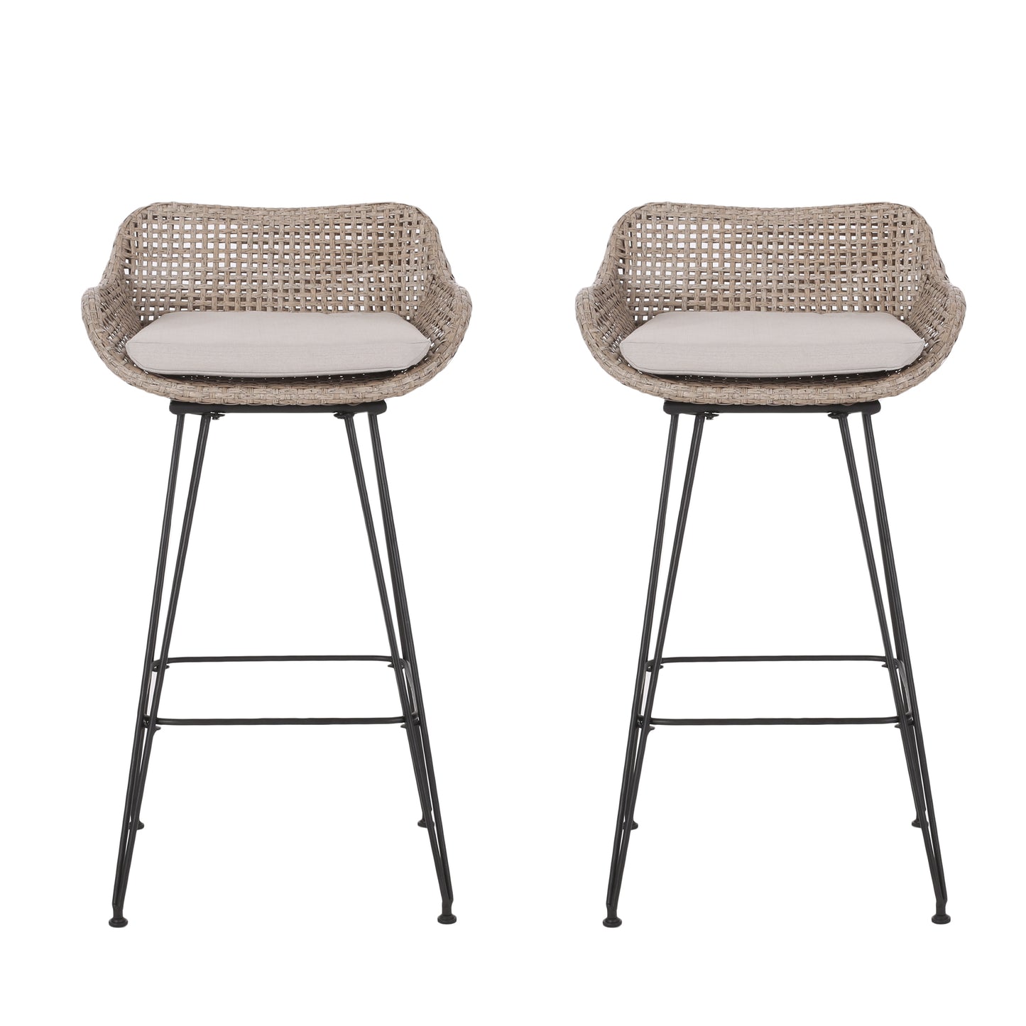 PE Rattan BAR STOOL