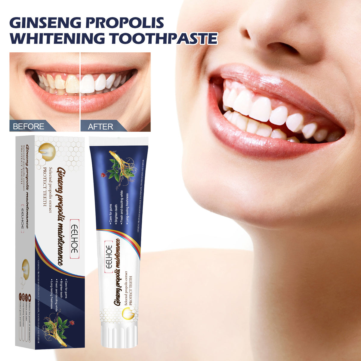 Ginseng Propolis Whitening Toothpaste 100g