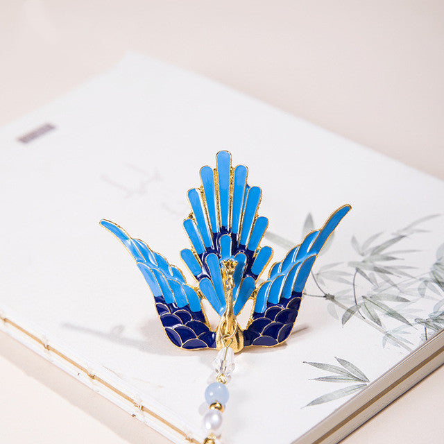 Vintage Flower Hairpin Set - Alloy Hair Accessory
