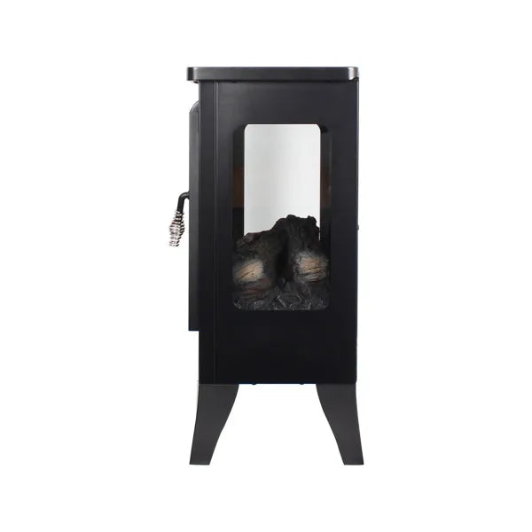 21 Inch Three-Sided Electric Fireplace Stove Heater with Remote