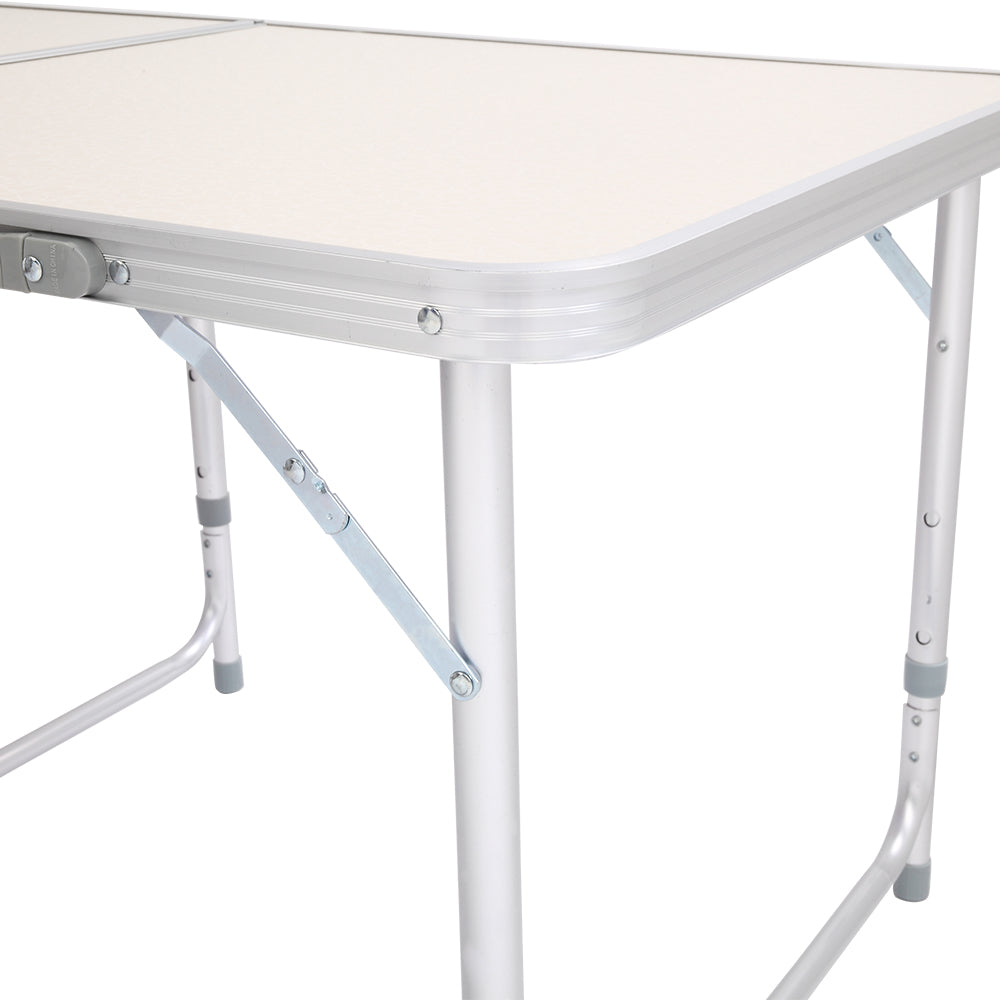 6ft Aluminum Alloy Folding Table - Outdoor & Camping Use
