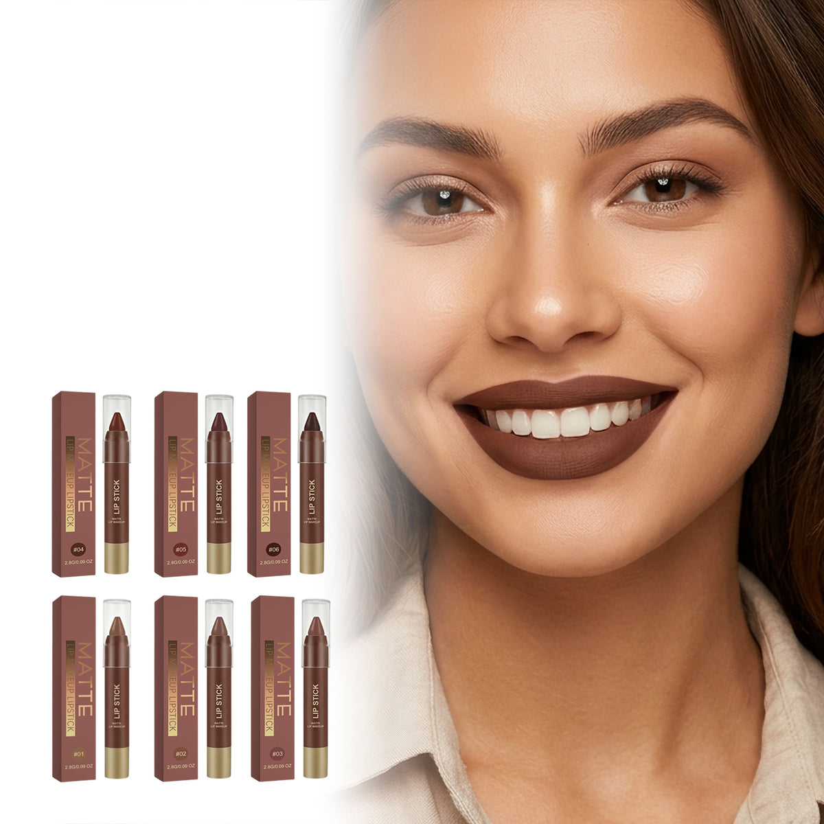 Nong Qiao Series Matte Lip Gloss
