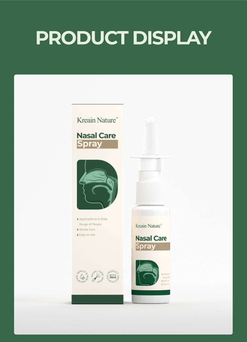 Natural Nasal Relief Spray for Congestion, Runny Nose, and Sneezing