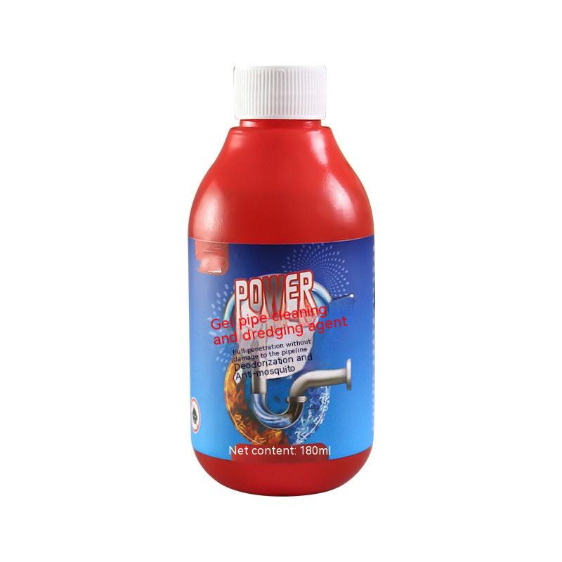 Liquid Pipe Dredging Agent 180ml - Unclogs Plumbing Pipes