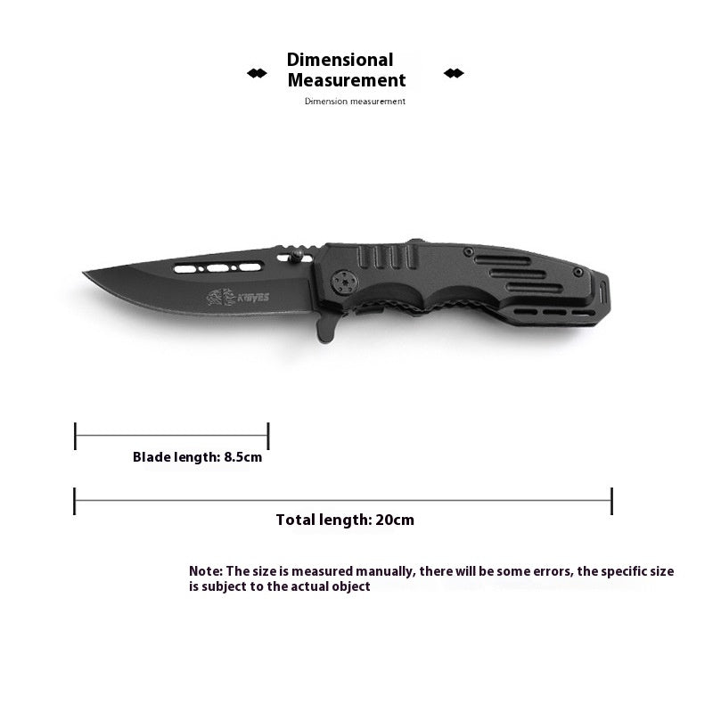 Outdoor Folding Knife Camping Portable High Hardness Multi-Use Tool