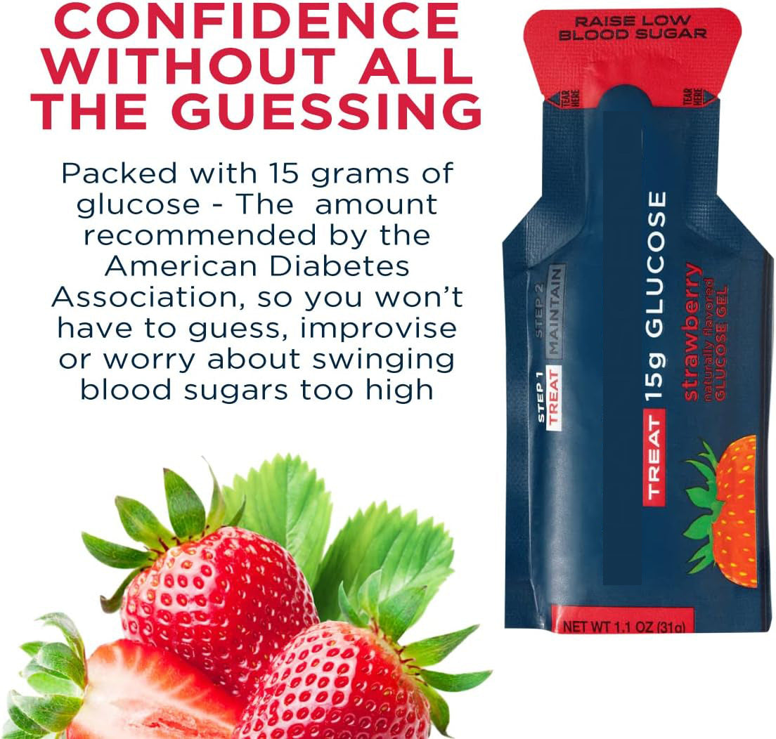 Strawberry Glucose Gel Jelly - 31G X 5 Pieces