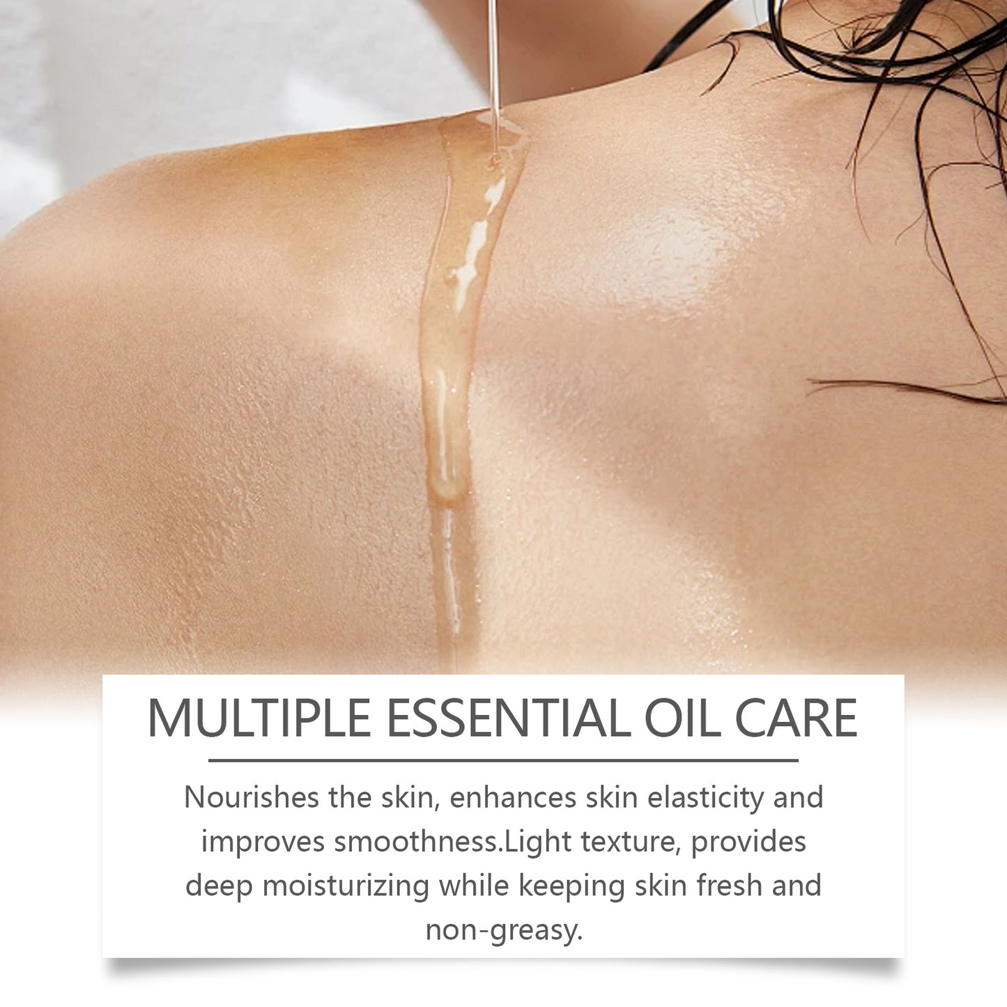 Rose Body Oil for Hydration & Skin Brightening - 100ml Moisturizing Treatment