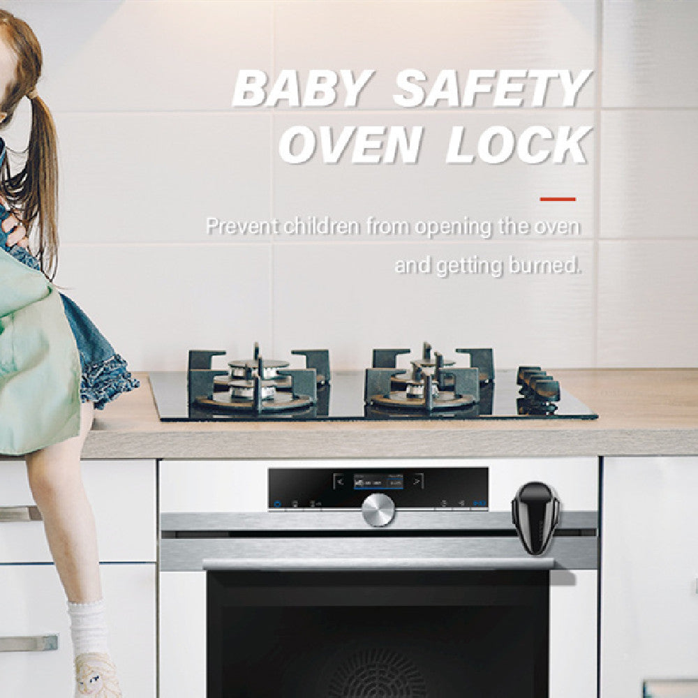Child Safety Cabinet Lock for Kitchen & Home Security - Baby Proofing