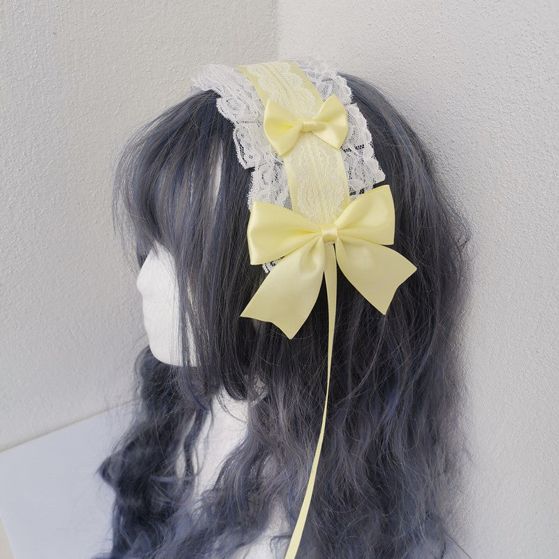 Lolita Lace Bow Headband