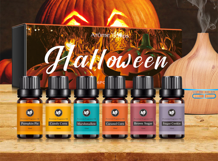 Essential Oil Set - 6 Oils, 60ml, Soothing & Purifying Aromatherapy