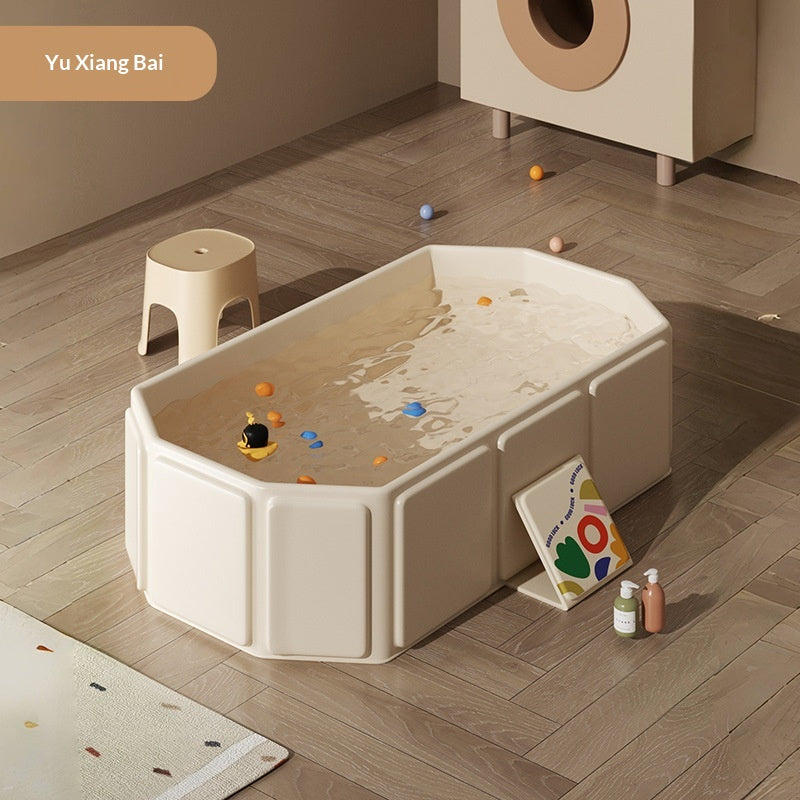 Foldable Baby Bathtub & Seat - Indoor Recliner for Infants & Toddlers