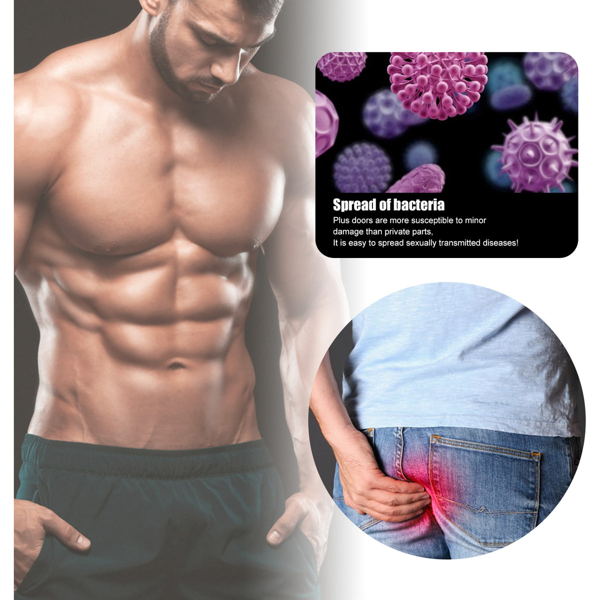 Men's Back Relaxation Spray 30ml - Cooling Mint & Water Relief