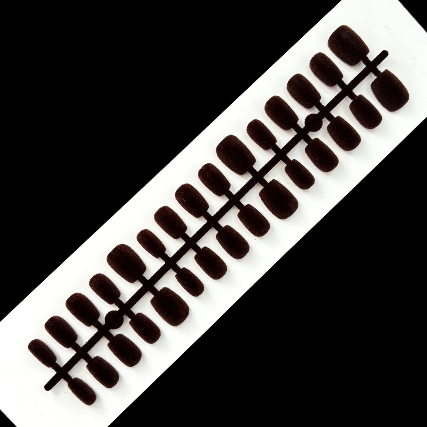 Flocking Frosted Fluff Wear Armor Nail Art Kit 30 Pieces for Autumn & Winter