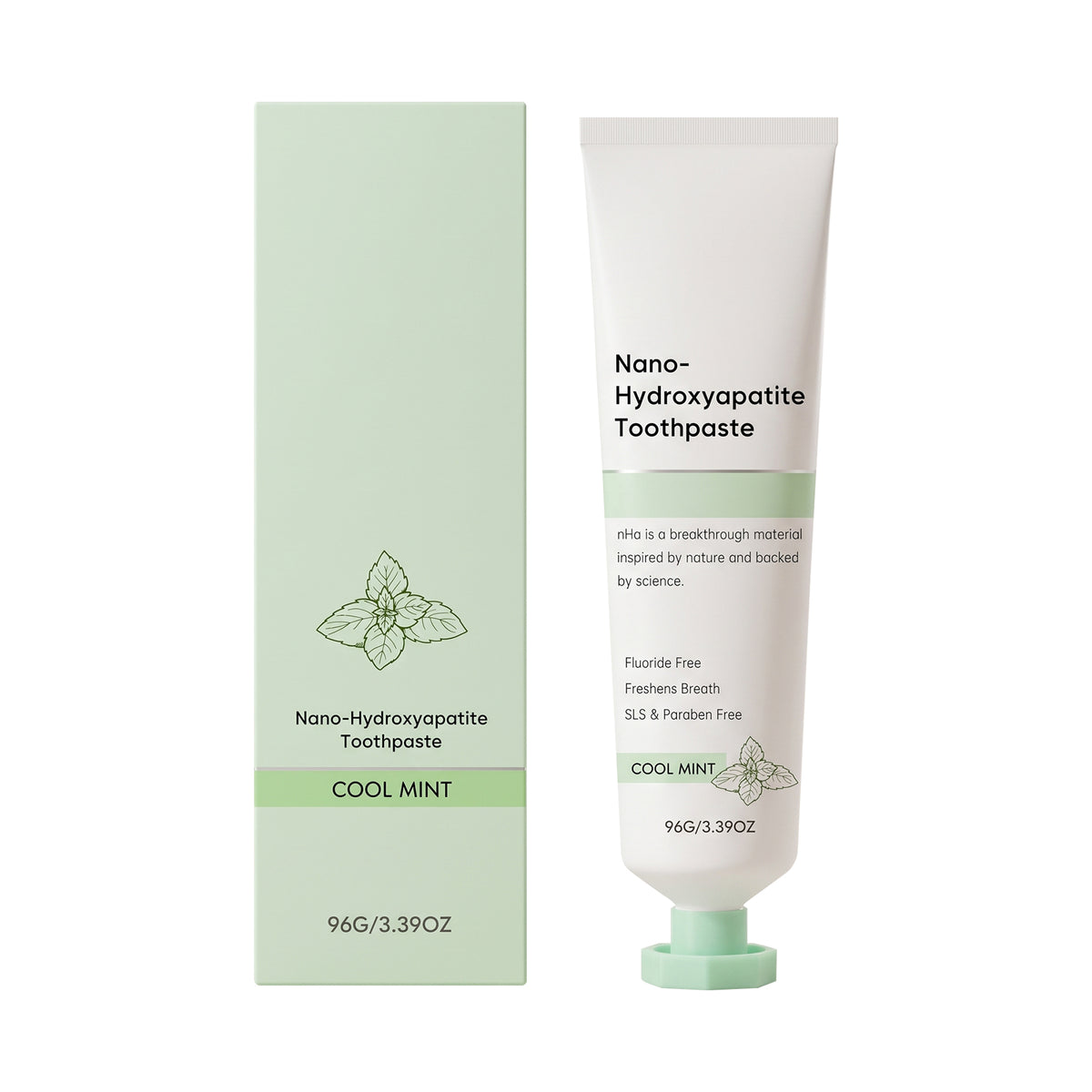 Refreshing Mint Toothpaste 96g - Gentle Oral Care & Fresh Breath