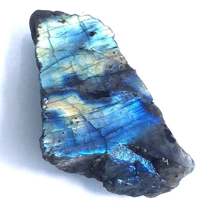 Natural Labradorite Crystal Moonstone Mineral Specimen for Home Decor