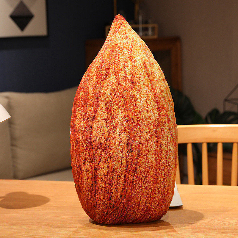 Lifelike Printed Nut Pillow - Peanut, Pistachio, Pecan & More - Home Decor