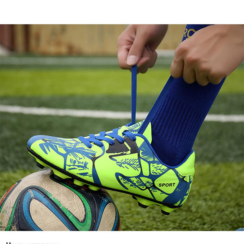 Unisex Soccer Shoes - Low Top Spike Cleats for Youth & Adults