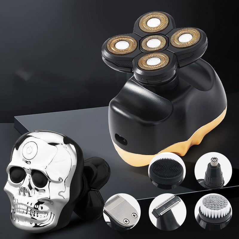 6-in-1 Rechargeable Electric Razor & Grooming Kit