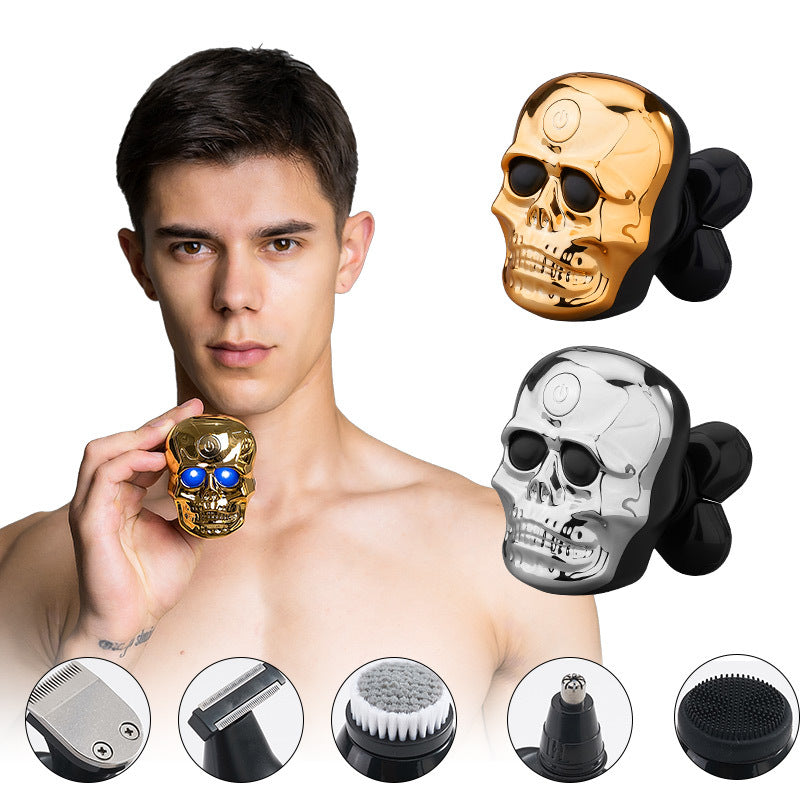 6-in-1 Rechargeable Electric Razor & Grooming Kit