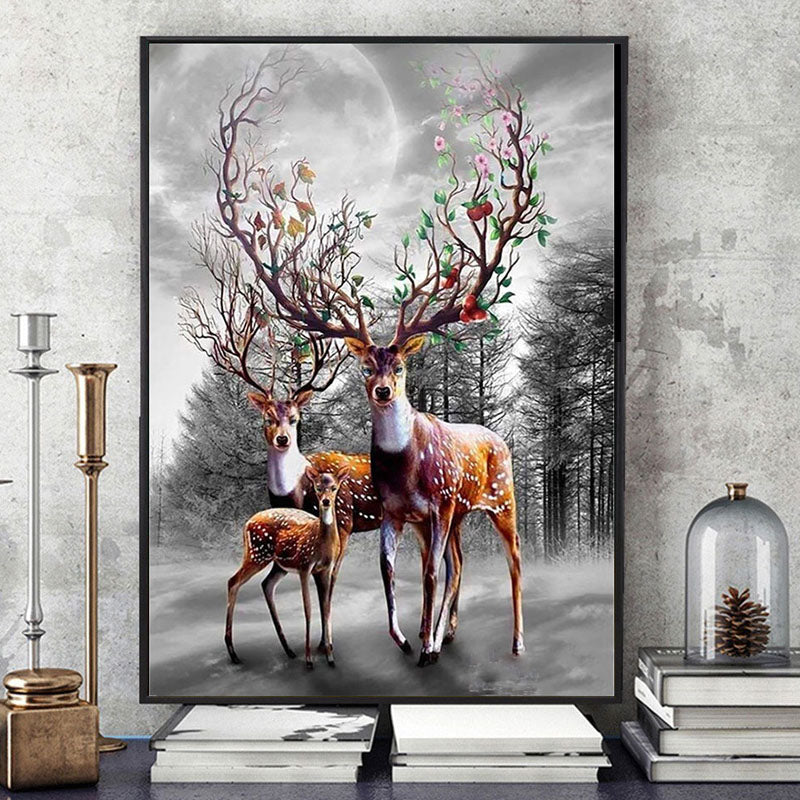 Animal DIY 5D Diamond Painting Kit Home Decor Crafts