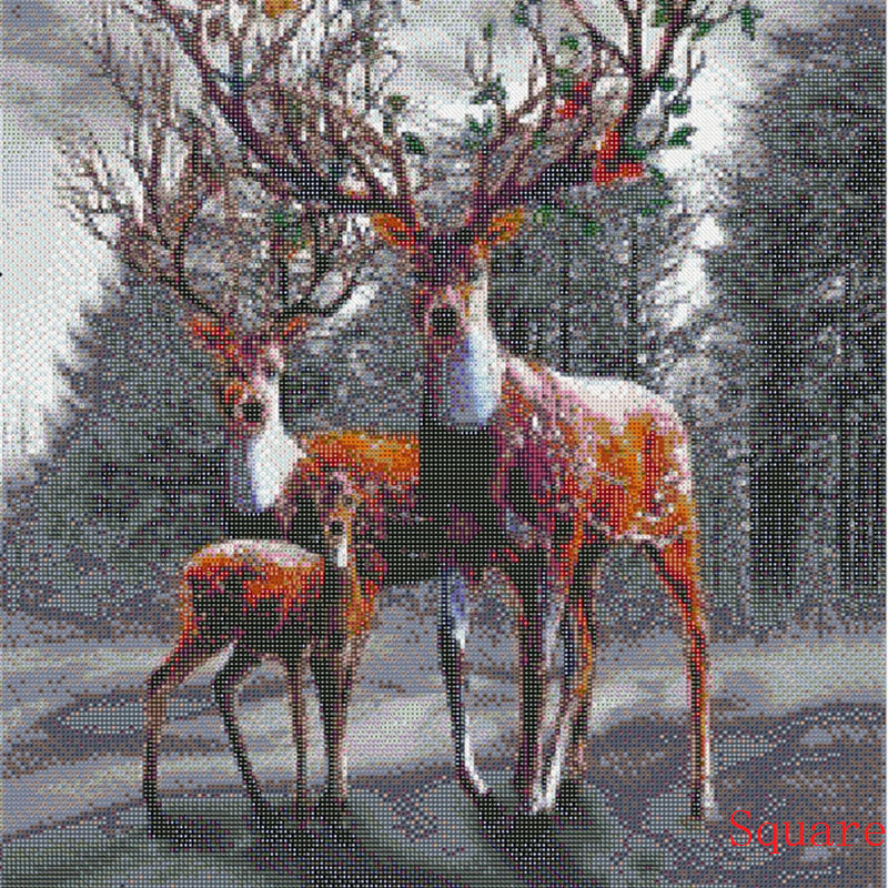 Animal DIY 5D Diamond Painting Kit Home Decor Crafts