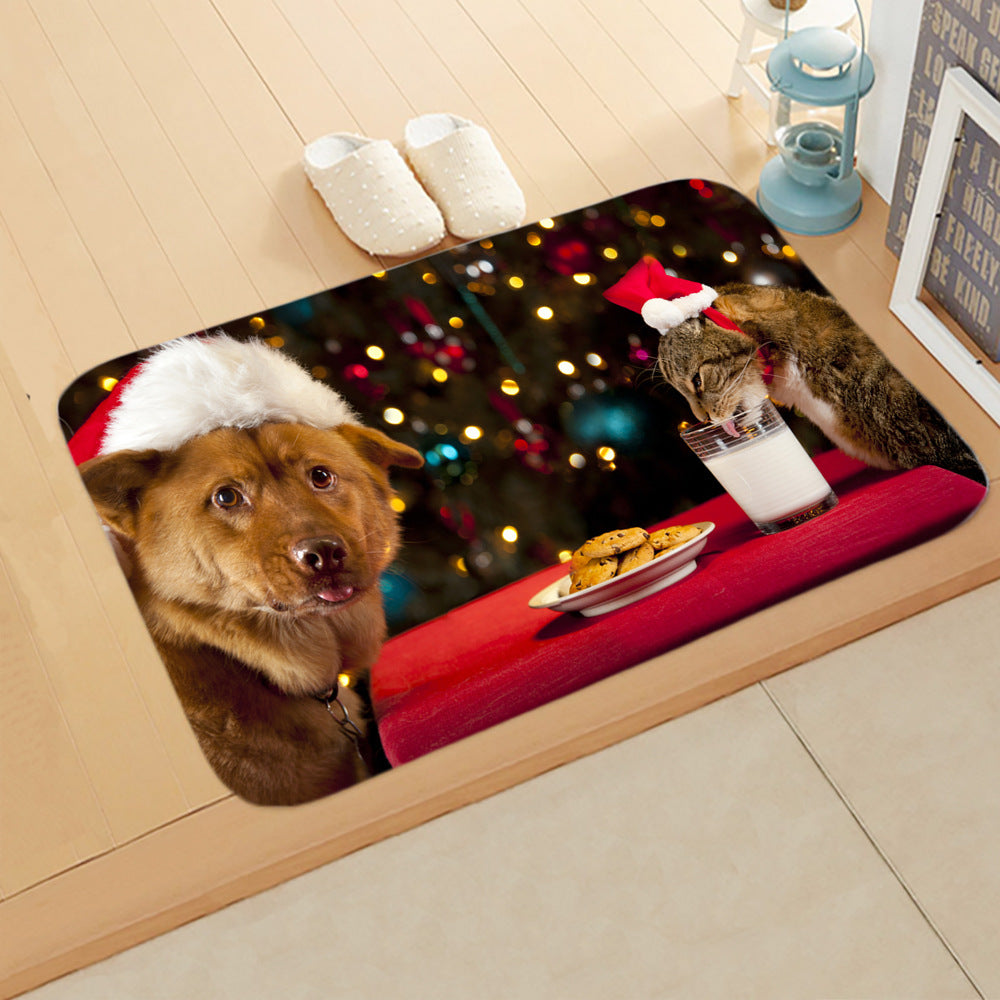Non-slip Absorbent Carpet Floor Mat for Bedroom Bathroom Home - 40x60cm