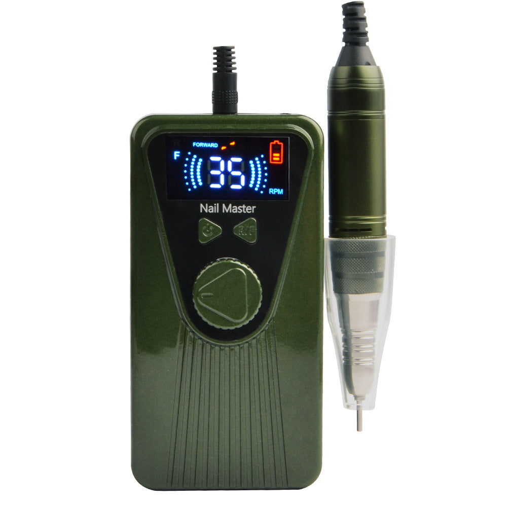 Rechargeable Electric Nail Polisher - 30W, 35000RPM, 4.5H Battery