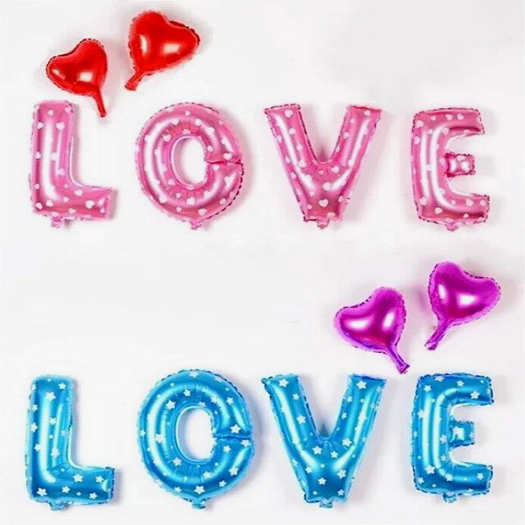 16-Inch Alphabet Aluminum Balloon for Birthday Party Decorations