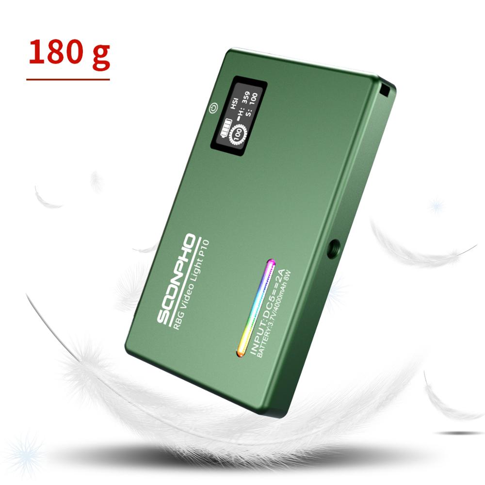 Full Color Pocket Photography Fill Light with Battery for Camera & Studio Use