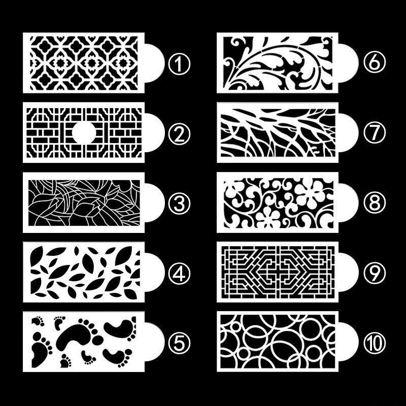 Cake Lace Spray Pattern Baking Utensils Set for Cake Decorating