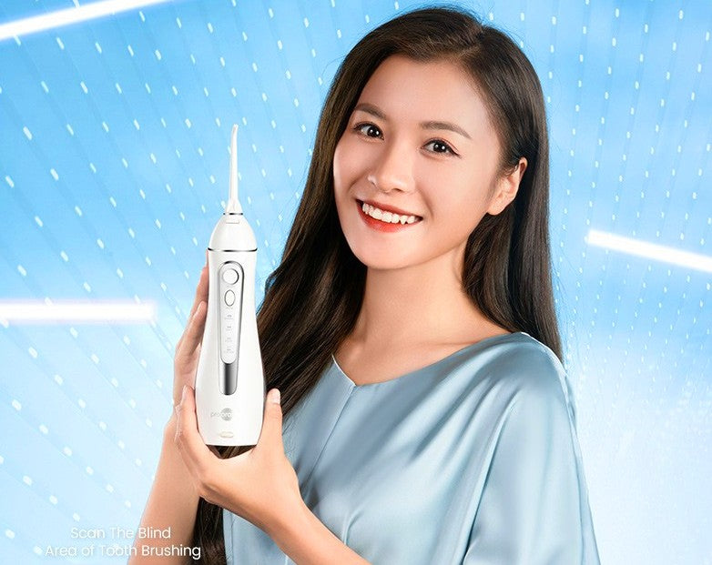 Portable Electric Dental Water Flosser with Smart Control, 200ml Water Tank
