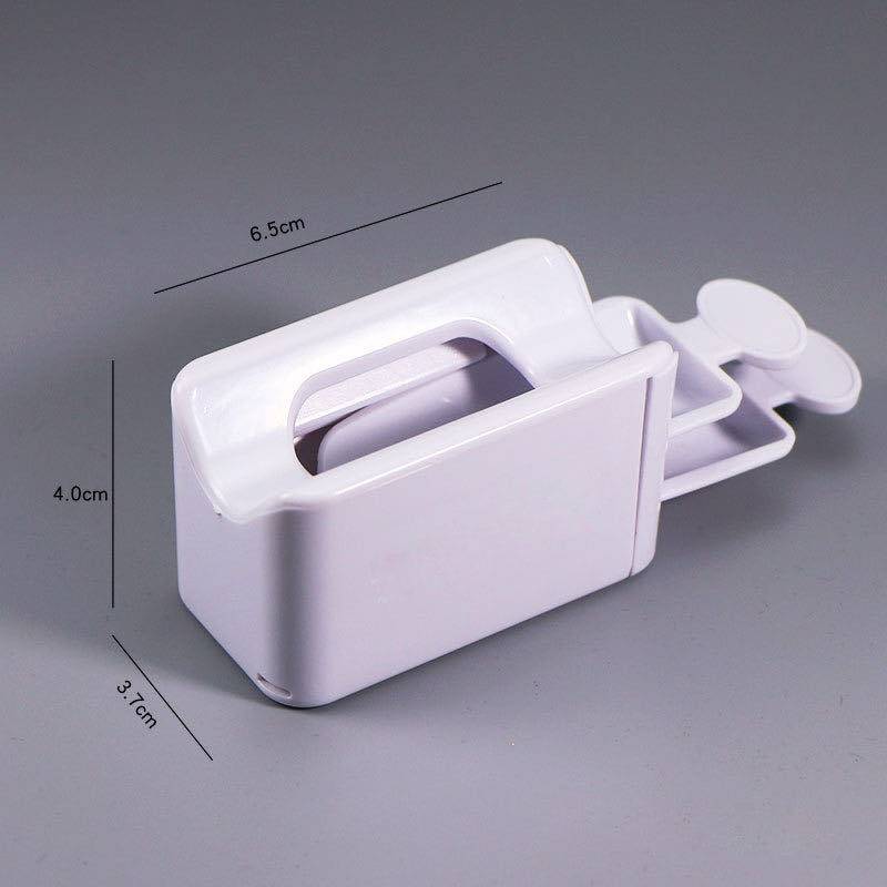 Manicure Powder Recycling Box with Dual Trays - Nail Art & Dipping Powder Tool
