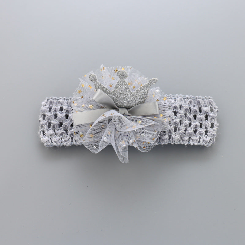 Baby Girl Crown Headband - 3-36 Months