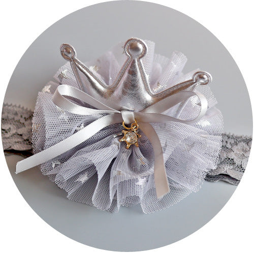 Baby Girl Crown Headband - 3-36 Months