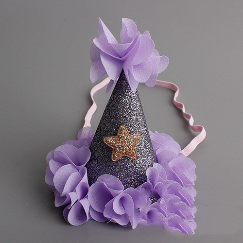 Children's Birthday Hat Headband Gift Hair Accessories for Kids