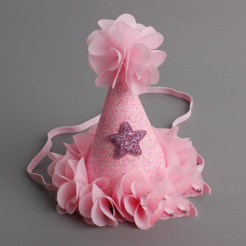 Children's Birthday Hat Headband Gift Hair Accessories for Kids