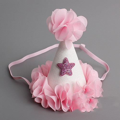 Children's Birthday Hat Headband Gift Hair Accessories for Kids