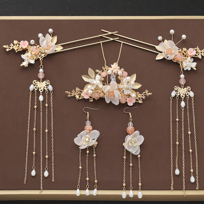 Elegant Tassel Hairpin Set for Women - Princess Head Jewelry, Multiple Styles