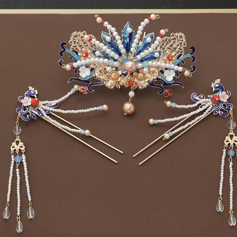 Elegant Tassel Hairpin Set for Women - Princess Head Jewelry, Multiple Styles