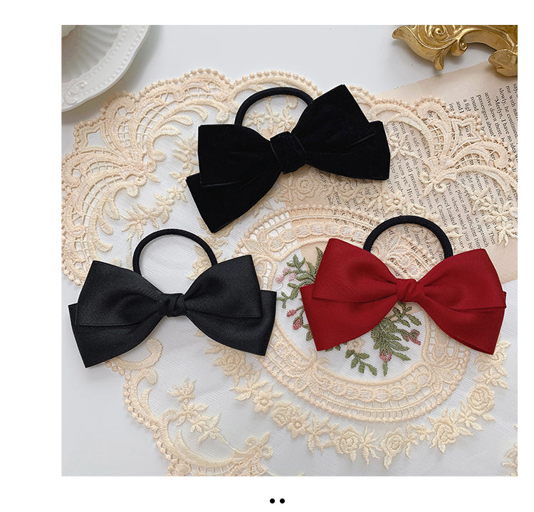 Japanese Korean Hair Clip & Tie Set