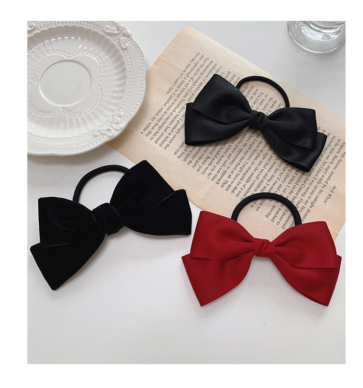 Japanese Korean Hair Clip & Tie Set