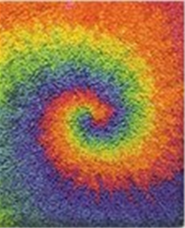 Embroidery Mat for Creative Carpet & Textile Art - Cartoon Anime Design