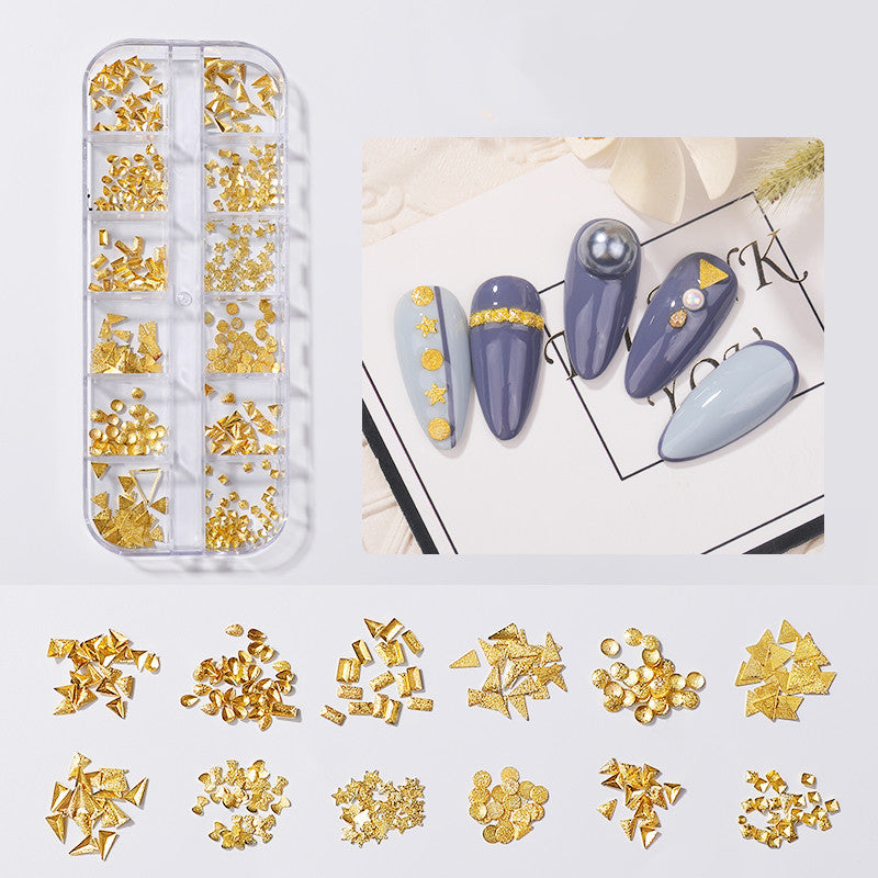 Diamond Rhinestone Butterfly Nail Stickers Set - Pearl & Shell Pieces for Nail Art